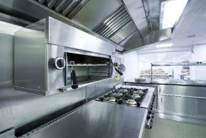Commercial Kitchen Equipment Cleaning Photo